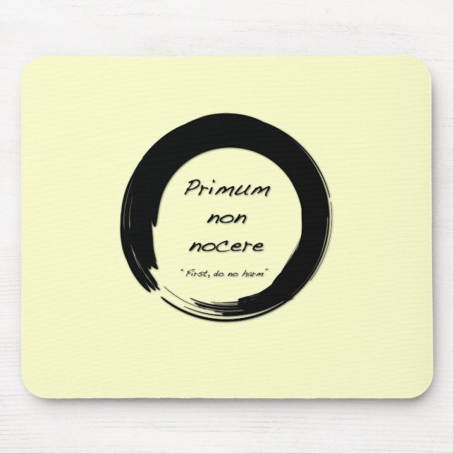 Primum Non Nocere Musmatta (Framsidan)