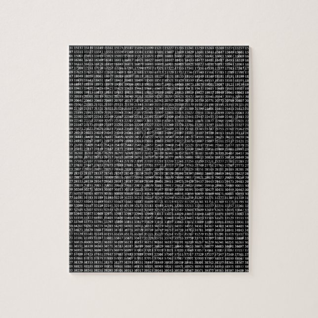 Primzahlen Pussel (Vertikal)