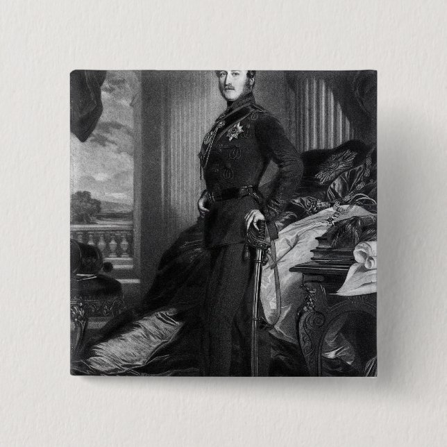 Prince Albert, efter målningen av 1859 Knapp (Framsida)