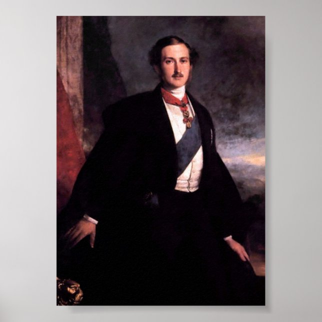 Prince Albert of Saxe-Coburg and Gotha Sachsen Poster (Framsidan)