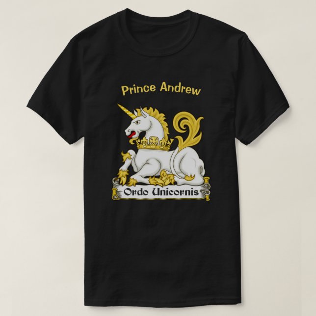 Prince Andrew T-Shirt (Design framsida)