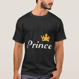 Prince Boys Manar Familj Matching Valentindagen T Shirt