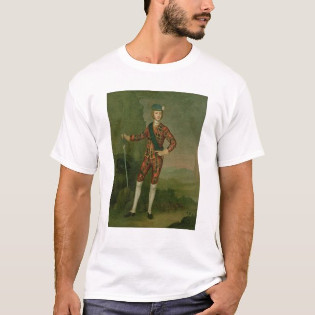 Prince Charles Edward Stuart Tee Shirt (Framsida)