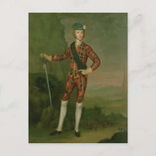 Prince Charles Edward Stuart Vykort
