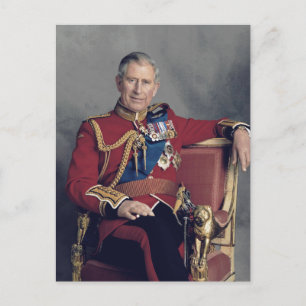 Prince Charles III 2018 Vykort