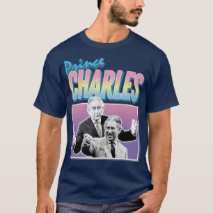 Prince Charles Laughing Graphic Design 90s Stil H T Shirt