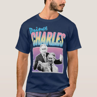 Prince Charles Laughing Graphic Design 90s Stil H T Shirt