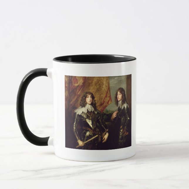 Prince Charles Louis Elector Palatine Mugg (Vänster)