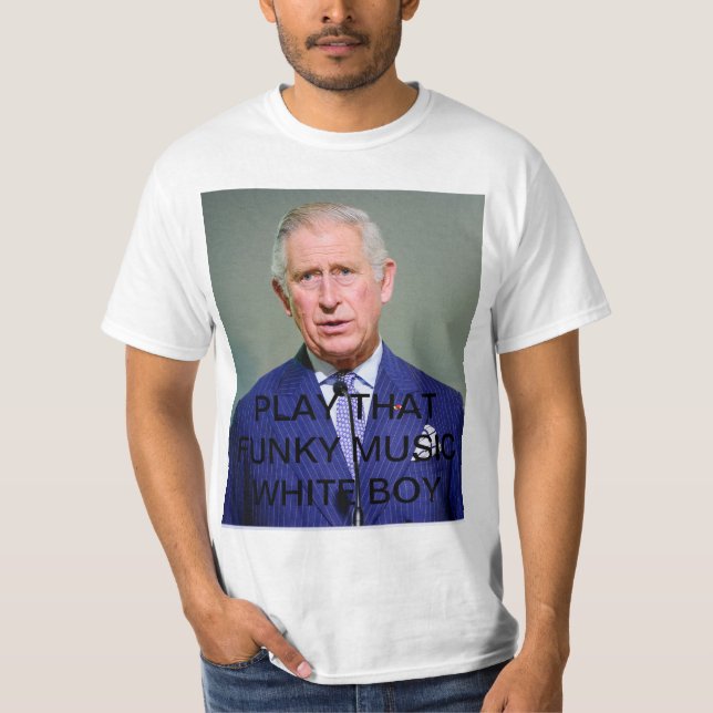 PRINCE CHARLES SKJORTA FUNKY T SHIRT (Framsida)