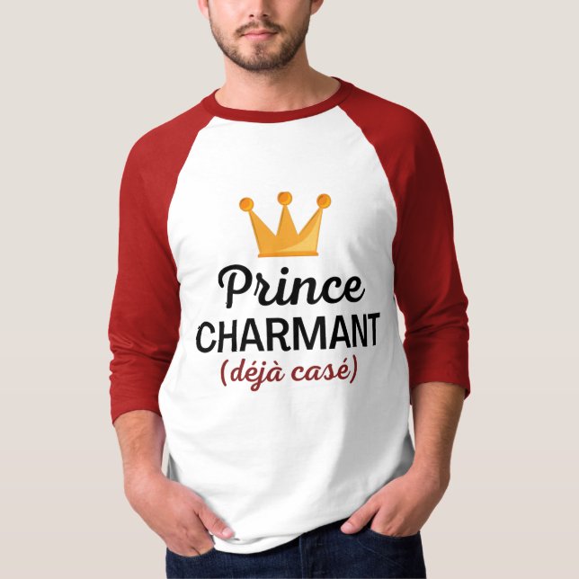 Prince charmant déjà casé t shirt (Framsida)
