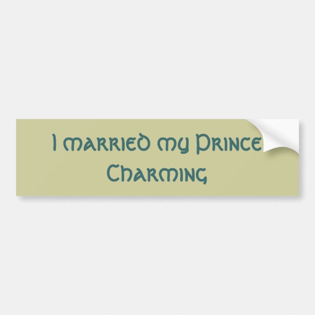 Prince Charmig Bildekal (Framsidan)
