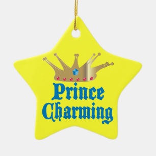 Prince Charmig Julgransprydnad Keramik