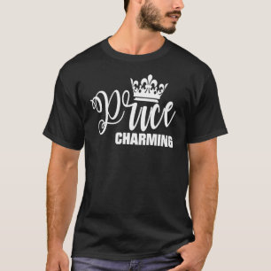 Prince Charmig T-tröja - kronadesignsaga T Shirt