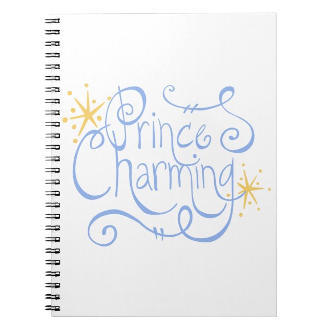 Prince Charming Anteckningsbok (Framsidan)