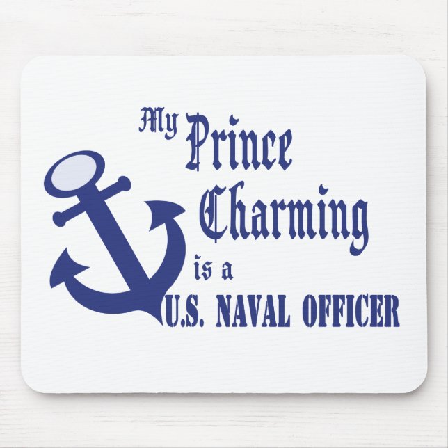 Prince Charming är USA:s Naval Officer Musmatta (Framsidan)