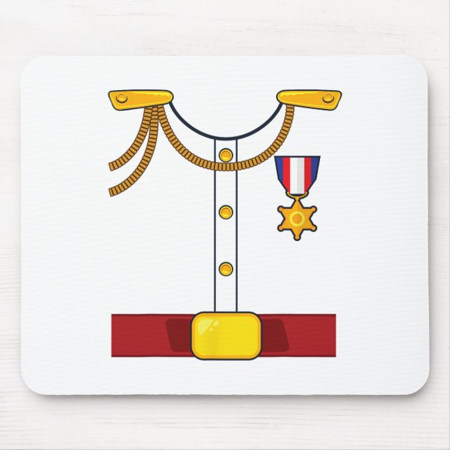 Prince Charming Costume Roligt Halloween Musmatta (Framsidan)