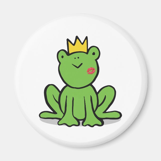 Prince Charming Frog Magnet (Framsidan)