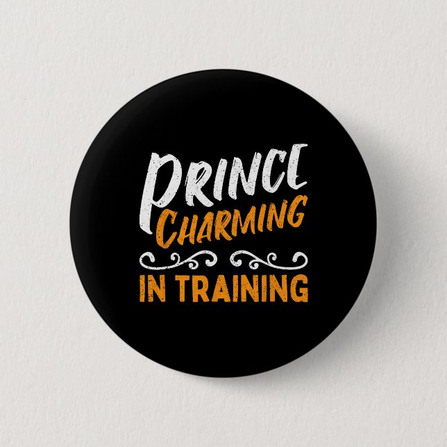 Prince Charming in Training Fairy Tale Hero Knapp (Framsida)