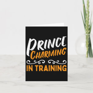 Prince Charming in Training Fairy Tale Hero Kort