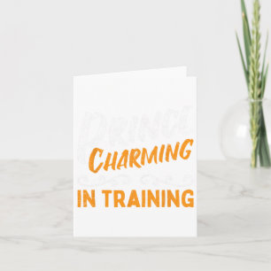Prince Charming in Training Fairy Tale Hero Kort