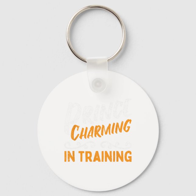 Prince Charming in Training Fairy Tale Hero Nyckelring (Framsida)