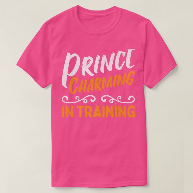 Prince Charming in Training Fairy Tale Hero T Shirt (Design framsida)