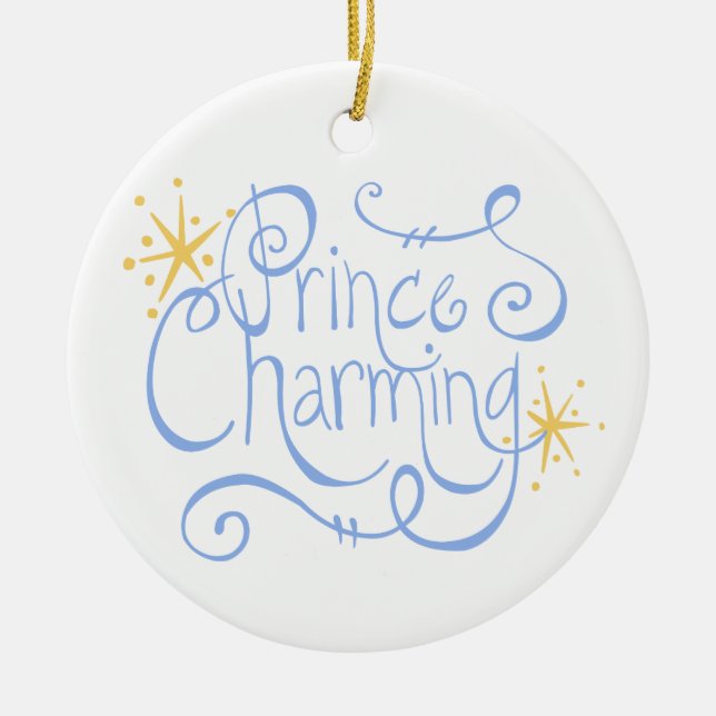 Prince Charming Julgransprydnad Keramik (Framsidan)