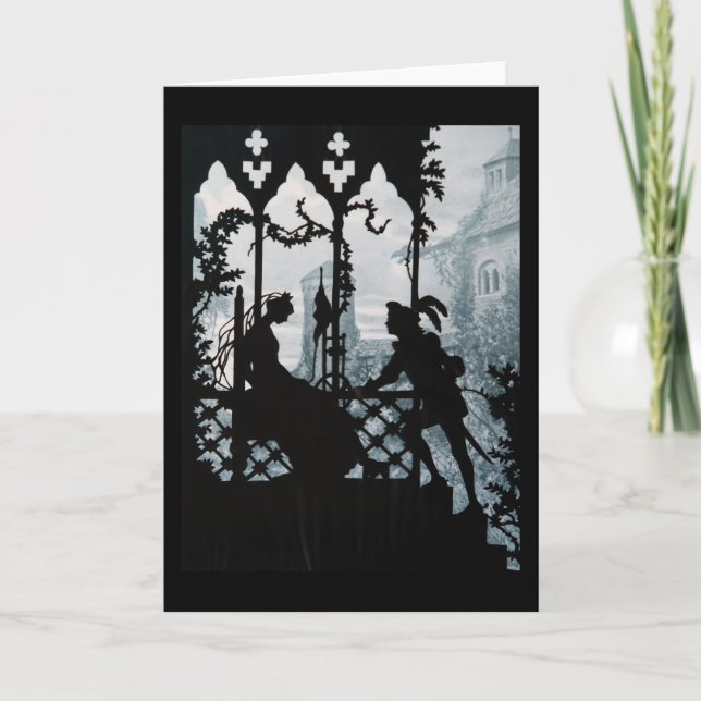 Prince Charming och Princess Helgkort (Framsida)