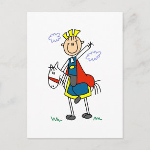 Prince Charming om Horse Tshirts och Gifts Vykort