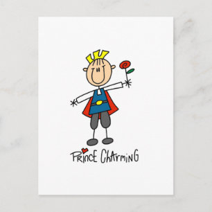 Prince Charming Tshirts och Gifts Vykort