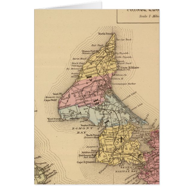 Prince Co, PEI Hälsningskort (Framsidan)