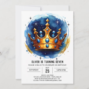 Prince Diamond Online Birthday Inbjudningar