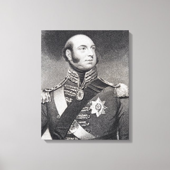 Prince Edward, Duke av Kent och Strathearn Canvastryck (Framsida)
