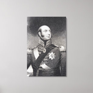 Prince Edward, hertig av Kent och Strathearn Canvastryck