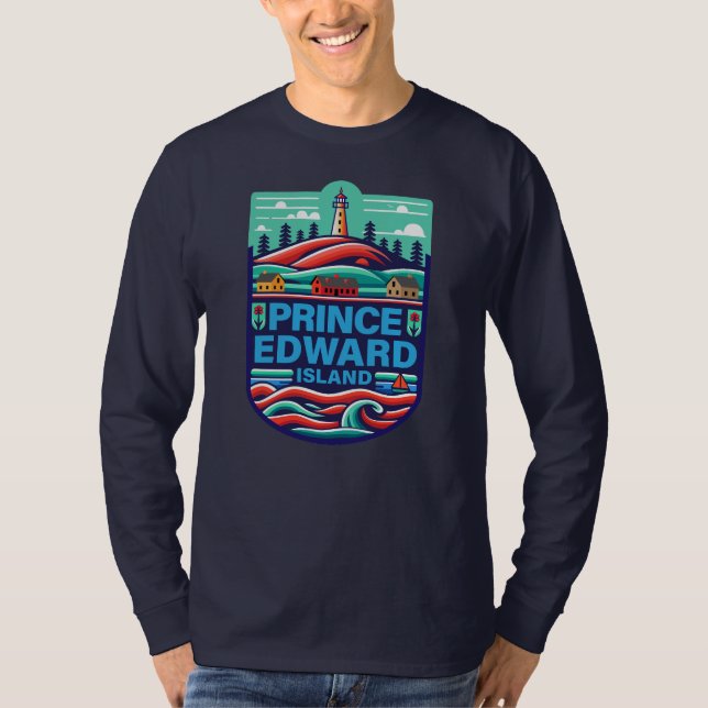 Prince Edward Island Canada T Shirt (Framsida)