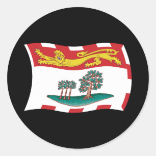 Prince Edward Island Flagga Klistermärke