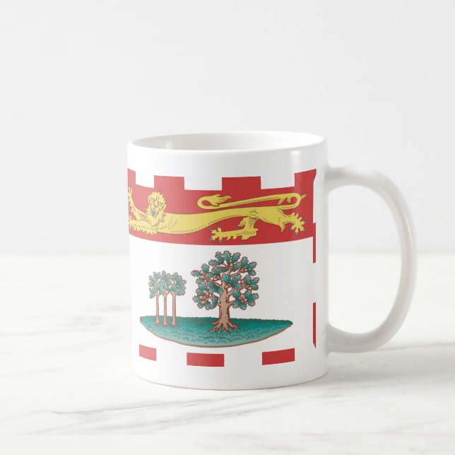 Prince Edward Island flagga Mugg (Höger)
