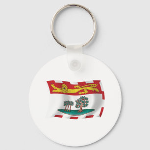 Prince Edward Island Flagga Nyckelring