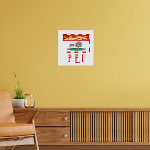 Prince Edward Island Flagga Poster
