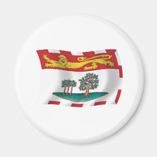 Prince Edward Island Flaggmagnet Magnet