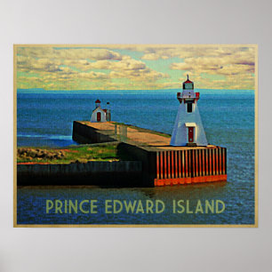 Prince Edward Island fyr Poster