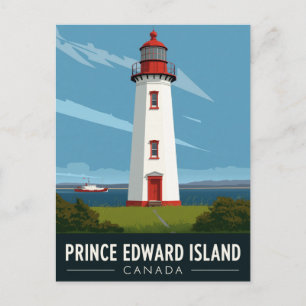 Prince Edward Island Fyrtorn Resa Vykort