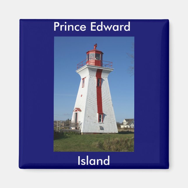 Prince Edward Island-Lighthouse Magnet (Framsidan)