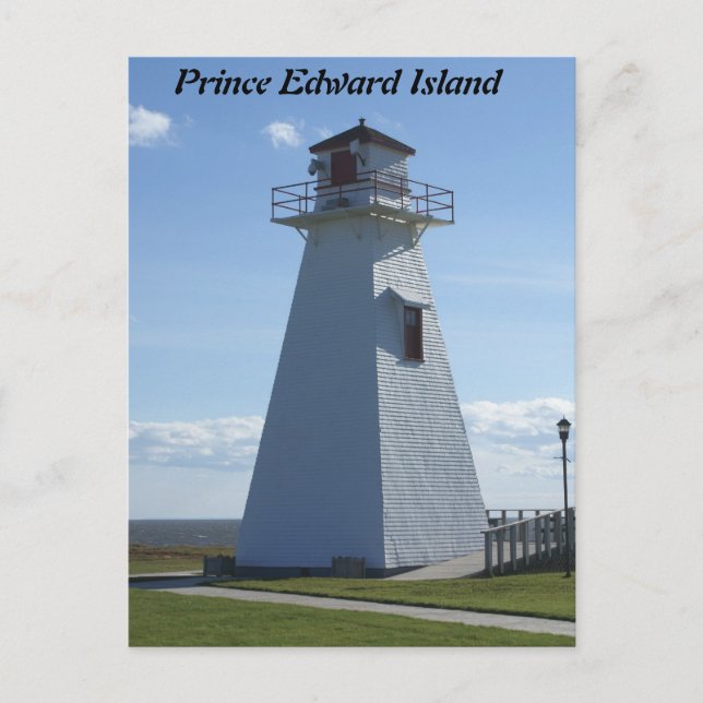Prince Edward Island-Lighthouse Vykort (Framsida)