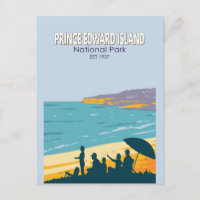 Prince Edward Island National Park Beach Vintage