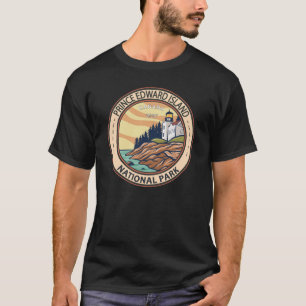 Prince Edward Island National Park Canada Badge T Shirt