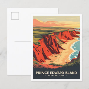 Prince Edward Island National Park Canada Travel Vykort