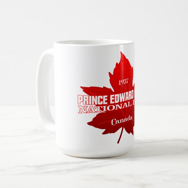 Prince Edward Island NP (Maple löv) Kaffemugg (Framsida vänster)