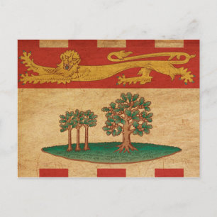 Prince Edward Islands Flagga Vykort