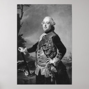 Prince Elector Frederic II av Hessen-Kassel Poster